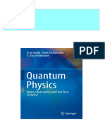 Complete Download Quantum Physics States Observables and Their Time Evolution Arno Bohm PDF All Chapters