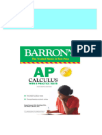 AP Calculus With 8 Practice Tests Barron S Test Prep 15th Edition by Dennis Donovan David Bock Shirley O Hockett Dennis Donovan