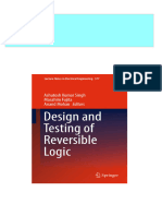 Get Design and Testing of Reversible Logic Ashutosh Kumar Singh PDF Ebook With Full Chapters Now