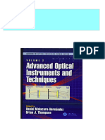 Ebooks File Fundamentals and Basic Optical Lnstruments Advanced Optical Instruments and Techniques Second Edition Malacara All Chapters