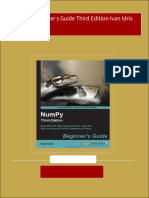 NumPy Beginner S Guide Third Edition Ivan Idris Download PDF