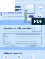 ICU Nursing Intervention Clinical Case by Slidesgo