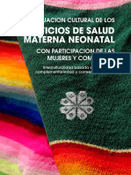 Adecuacion Cultural de Los Servicios Salud Materna Neonatal