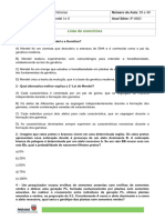 Lista de Exercícios 9º Ano - 50 Cópias