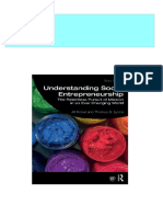 (FREE PDF Sample) Understanding Social Entrepreneurship The Relentless Pursuit of Mission in An Ever Changing World 3rd Edition Jill Kickul Ebooks