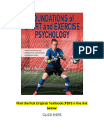 Foundations of Sport and Exercise Psychology 7th Edition TEXTBOOK