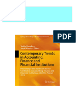 Full download Contemporary Trends in Accounting, Finance and Financial Institutions: Proceedings from the International Conference on Accounting, Finance and Financial Institutions (ICAFFI), Poznan 2016 Taufiq Choudhry pdf docx