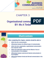 Business Communication - Organisational Communication Chapter 3