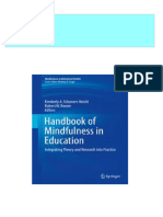 Handbook of Mindfulness in Education Integrating Theory and Research Into Practice 1st Edition Kimberly A. Schonert-Reichl