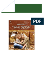 Get Introduction To Abnormal Child and Adolescent Psychology 3rd Edition (Ebook PDF) PDF Ebook With Full Chapters Now