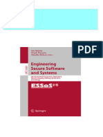 Engineering Secure Software and Systems 6Th International Symposium Essos 2014 Munich Germany February 26 28 2014 Proceedings 1St Edition Jan Jürjens