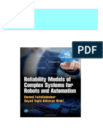 (FREE PDF Sample) Reliability Models of Complex Systems For Robots and Automation 1st Edition Hamed Fazlollahtabar Ebooks