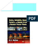 Get Safety, Reliability, Human Factors, and Human Error in Nuclear Power Plants 1st Edition B.S. Dhillon Free All Chapters