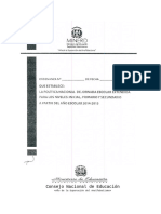 Ordenanza-1-2014 Establece Politica Nacional De-Jornada-Escolar-Extendida