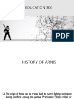 Arnis History