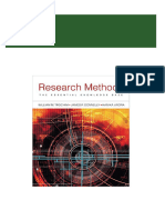 (eBook PDF) Research Methods: The Essential Knowledge Base 2nd Edition 2024 scribd download