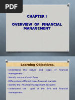 Financial Management l Chap 1