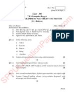 Be Computer Engineering Semester 6 2018 November Systems Programming and Operating Systems Sp & Os Pattern 2015