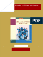 Organizational Behavior 1st Edition B. Hiriyappa download pdf