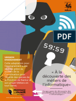 ENSEIGNEMENT Escape Game Decouverte Metiers Informatiques Dossier Pepagogique Interface3Namur