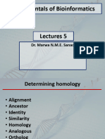 Fundamentals of bioinformatics_L5