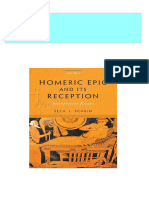 Get Homeric epic and its reception : interpretive essays 1st Edition Schein PDF ebook with Full Chapters Now