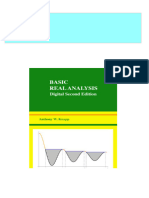 Immediate download Basic Real Analysis 2nd Edition Anthony W. Knapp ebooks 2024