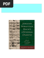 Get Johann Sebastian Bach's Christmas Oratorio: Music, Theology, Culture 1st Edition Markus Rathey PDF ebook with Full Chapters Now