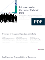 Introduction to Consumer Rights in India