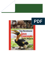 [FREE PDF sample] Java Concepts Early Objects 8th Edition Horstmann Cay S ebooks