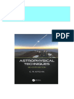 Get Astrophysical Techniques 7th Edition C.R. Kitchin PDF ebook with Full Chapters Now