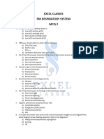 EXCEL PM RESP MCQ 2