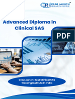 Advanced Diploma in Clinical SAS 1