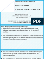 MCE 516 LECTURE NOTE1