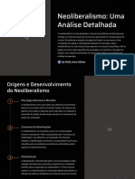 Neoliberalismo Uma Analise Detalhada