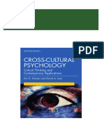 Full Download Cross Cultural Psychology Critical Thinking and Contemporary Apications 7th Edition ﻿﻿Eric B.﻿ ﻿Shiraev &amp; David A. Levy PDF DOCX