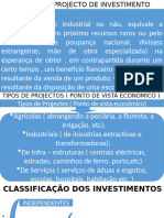 Análise de Um Projecto de Investimento