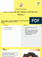 Aula 6 - Concordância em textos narrativos - Parte 2