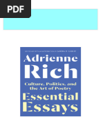 PDF Essential essays culture politics and the art of poetry First Edition;Norton Edition Gilbert download