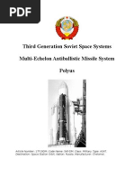 Third Generation Soviet Space Systems - Multi-Echelon Antiballistic Missile System - Polyus