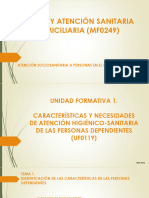 Módulo 1. Higiene y Atención Sanitaria Domiciliaria