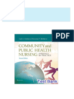 Immediate download Community and Public Health Nursing 2nd edition Harkness Test Bank all chapters