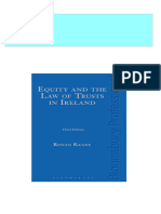 Instant download Equity and the Law of Trusts in Ireland 3rd Edition Keane pdf all chapter