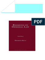 Redmond on Dismissal Law A Guide to Irish Law Third Edition  Ryan 2024 Scribd Download