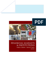 Download Study Resources for Financial Markets and Institutions 7th Edition Mishkin Test Bank