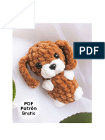 Llaveros Amigurumi Perro Lindo PDF Patrones Gratis