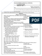 Grade IX PT 2 Social Science Question Paper