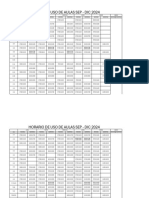 Horario Para Aseo