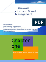 Chap -1 & 2 product and brand