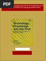 Where can buy Technology Knowledge And The Firm Implications For Strategy And Industrial Change Kenneth Green ebook with cheap price